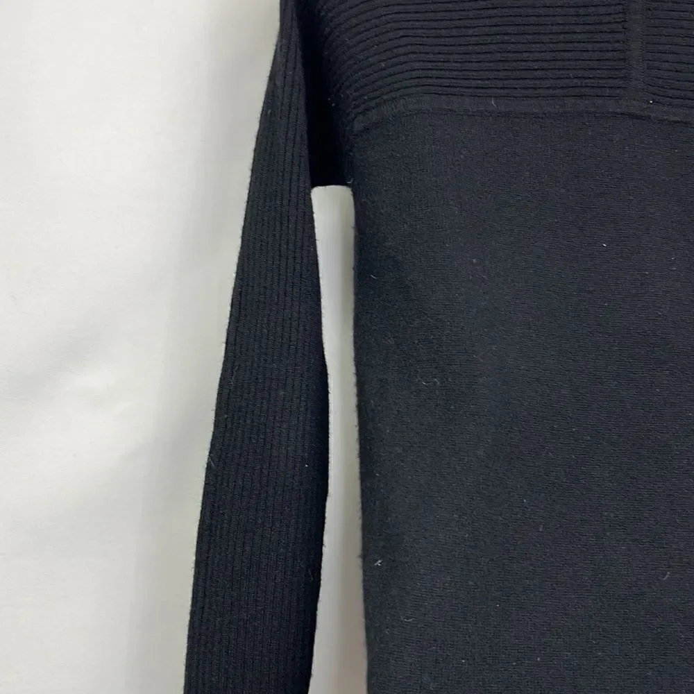 Tory Burch Black Cashmere sweater EUC size XS